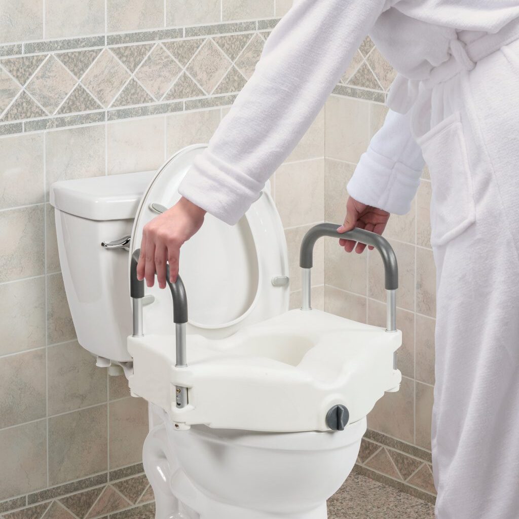 PreserveTech Secure Lock Raised Toilet Seat